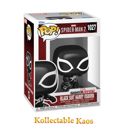 Marvel's Spider-Man 2 - Black Suit Harry Osborn Pop! Vinyl Figure #1027