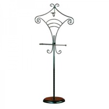 OMINO INDOSSATORE APPENDIABITI DA CAMERA IN FERRO BATTUTO IN VARI COLORI