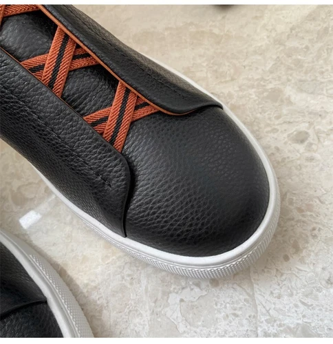 Sneakers uomo pelle traspirante taglia 39-45 - Foto 12 di 30