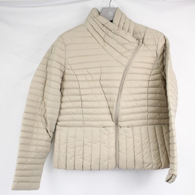 Soia & Kyo Brandy Slim-Fit Ultra-Light Down Jacket In Hush Beige -Women's XL