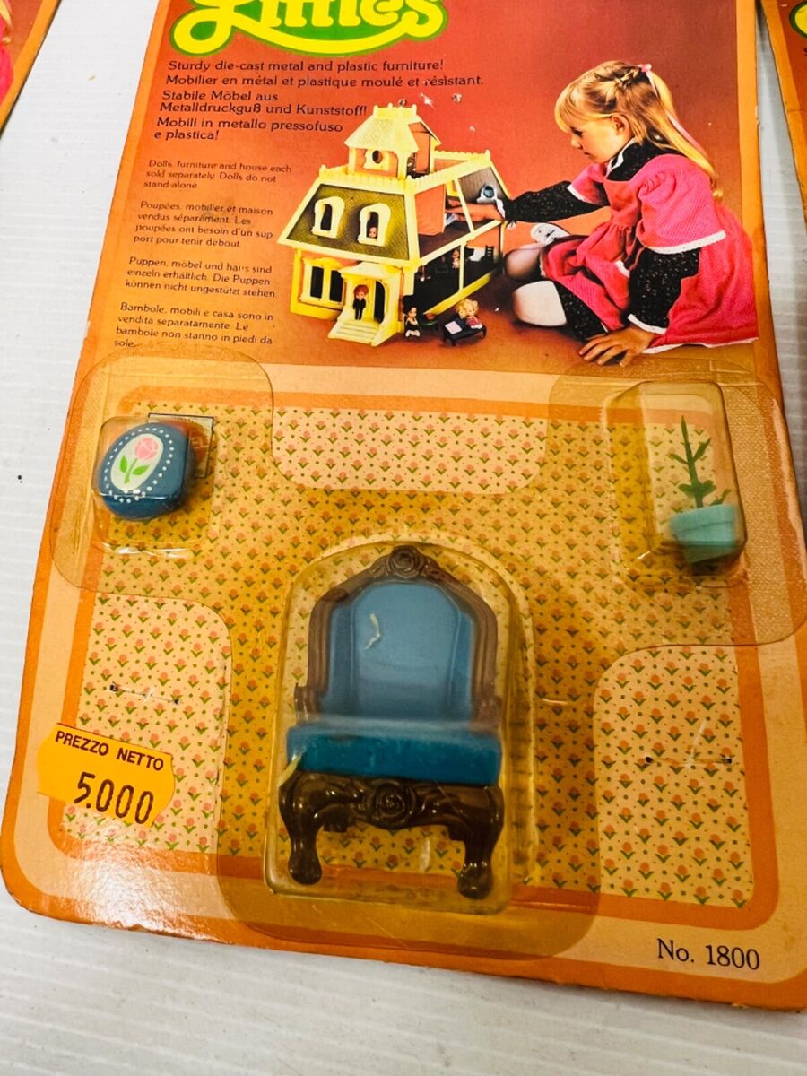 The Littles Mattel Miniatures For Dollhouses Vintage 80s New The Littles Mattel Miniatures For Dollhouses Vintage 80s New