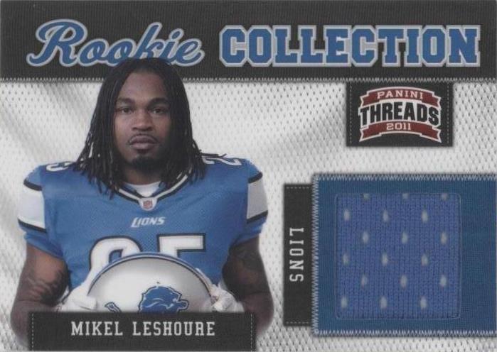 2011 Panini Threads Mikel Leshoure #25 - 1 of 2