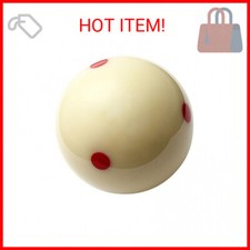 Red Dot Cue Ball, AAA-Grade PRO 6 Dot Billiard Practice Training Measle Que Ball