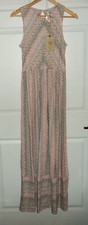 Beautiful Floor Length Sleeveless Summer Dress, Large, New with tag