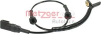 Metzger Sensor DrehzahlfüHler Vorne Rechts Links FüR Ford Tourneo Connect
