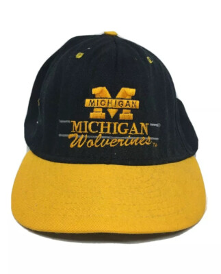 Vintage Michigan Wolverines SnapBack Koza s Inc. Distressed Hat
