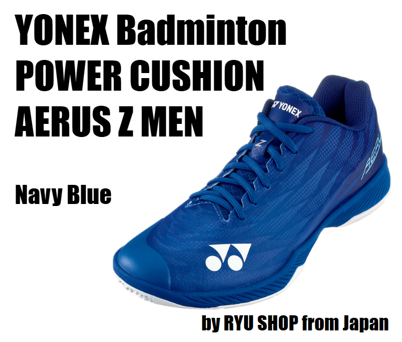 YONEX Badminton Shoes POWER CUSHION AERUS Z MEN SHBAZ2M 019 Navy
