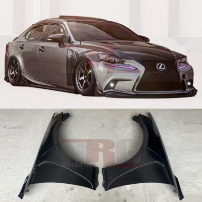 #ad for 2014 2020 IS250 IS350 Lexus IS F style Carbon Fiber front fenders pair $895.00