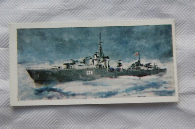 Lyon Teekarte HMS 1902-1962 Nr. 19 HMS Zulu, Zerstörer der Stammesklasse