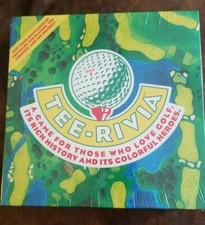 UPC 787421001013 product image for Tee-rivia Golf Trivia Board Game 1994 by Bindery Plus NEW | upcitemdb.com
