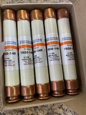 10 Mersen Ferraz Shawmut TRS6 1/4R Tri-Onic Time Delay Fuses 6 1/4a 600v