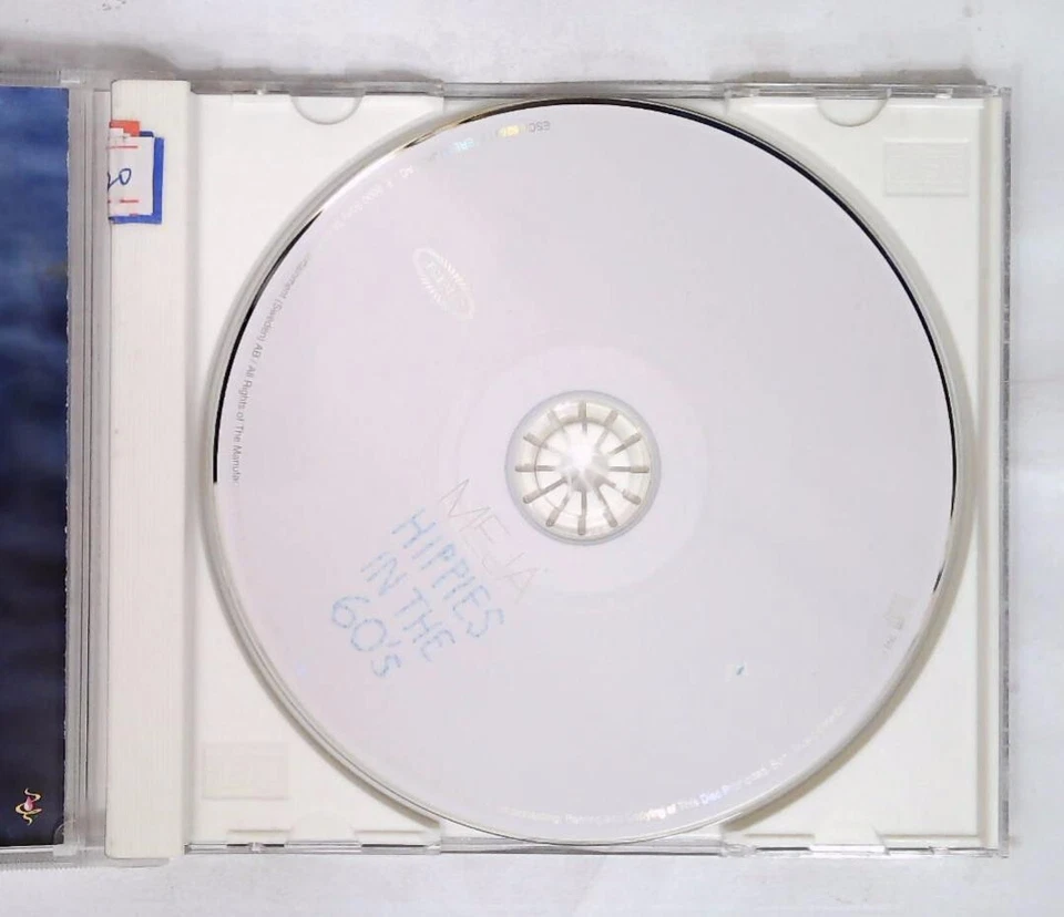 Meja – Hippies In The 60's ESCA 8266 JAPAN CD, Single OBI Foto 2 de 3
