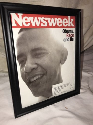 Newsweek Magazine Barack Obama 2008 Framed Decor - Picture 2 of 5