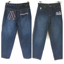 Size 18 Akademiks Hip Hop Denim Blue Jeans 30x30.5     B96