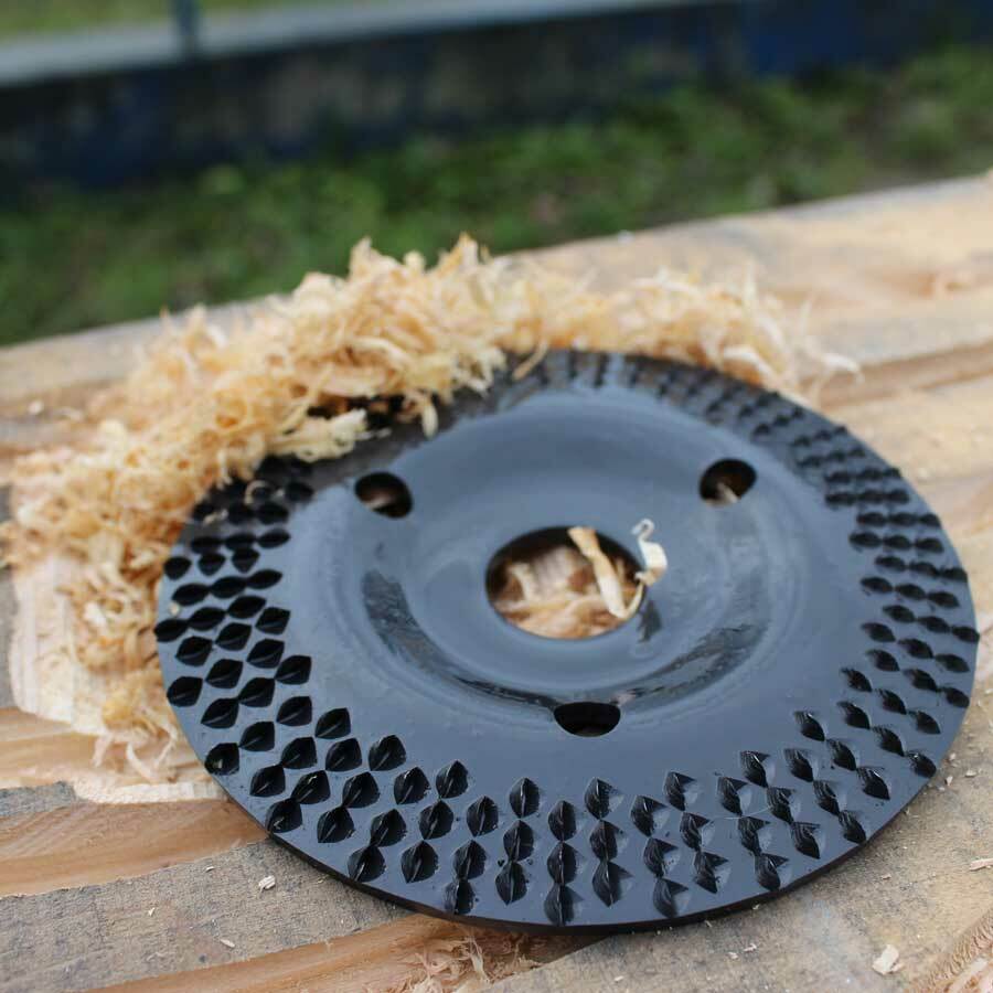 BAYERTAL Raspelscheibe 125mm Für Winkelschleifer – Holz-Flexscheibe Zum Schleifen, Fräsen & Formen