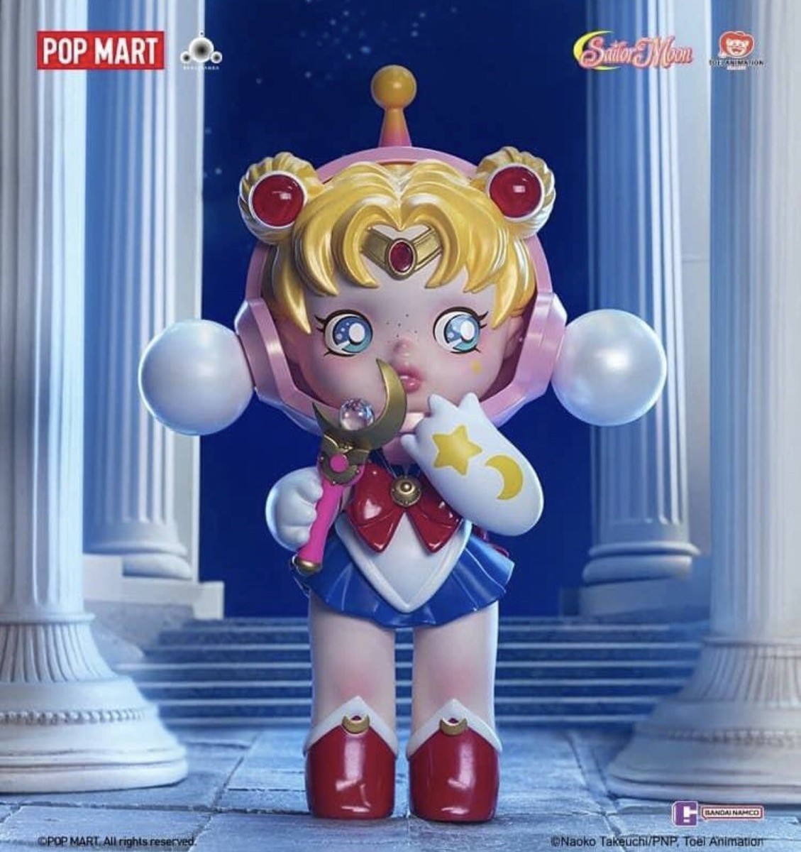 Pop Mart Skull Panda x Sailor Moon big Figure (Limited Ed