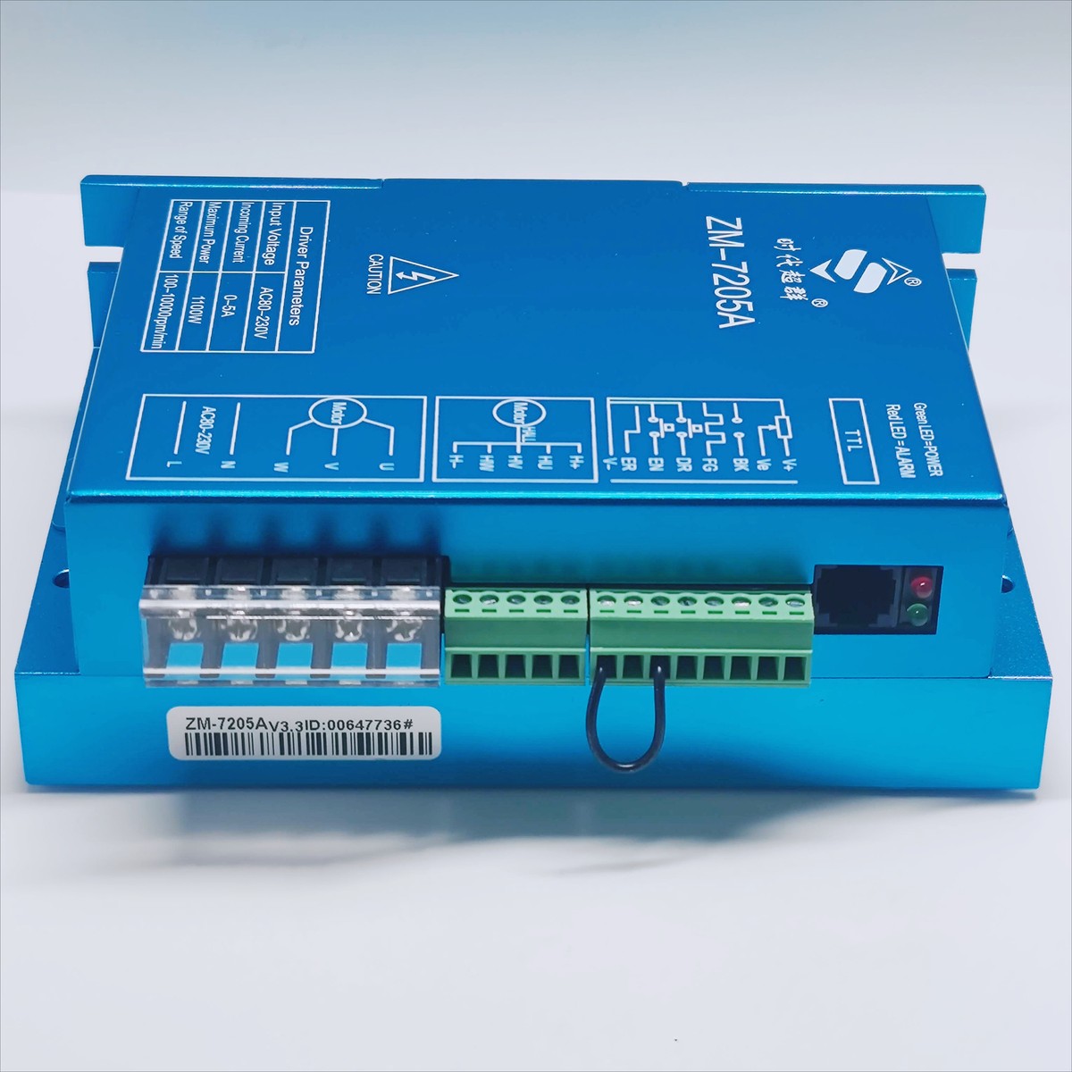 DC Motor Driver 220V AC Control with High Voltage/Power ZM-7205A
