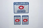 Columbus CROMOR frame +2 fork decals , stickers