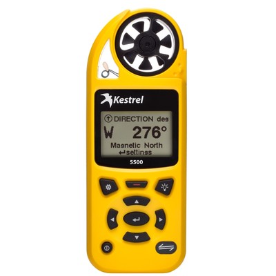 Kestrel 5500 0855YEL Weather Meter - YELLOW | Factory Authorized Dealer 