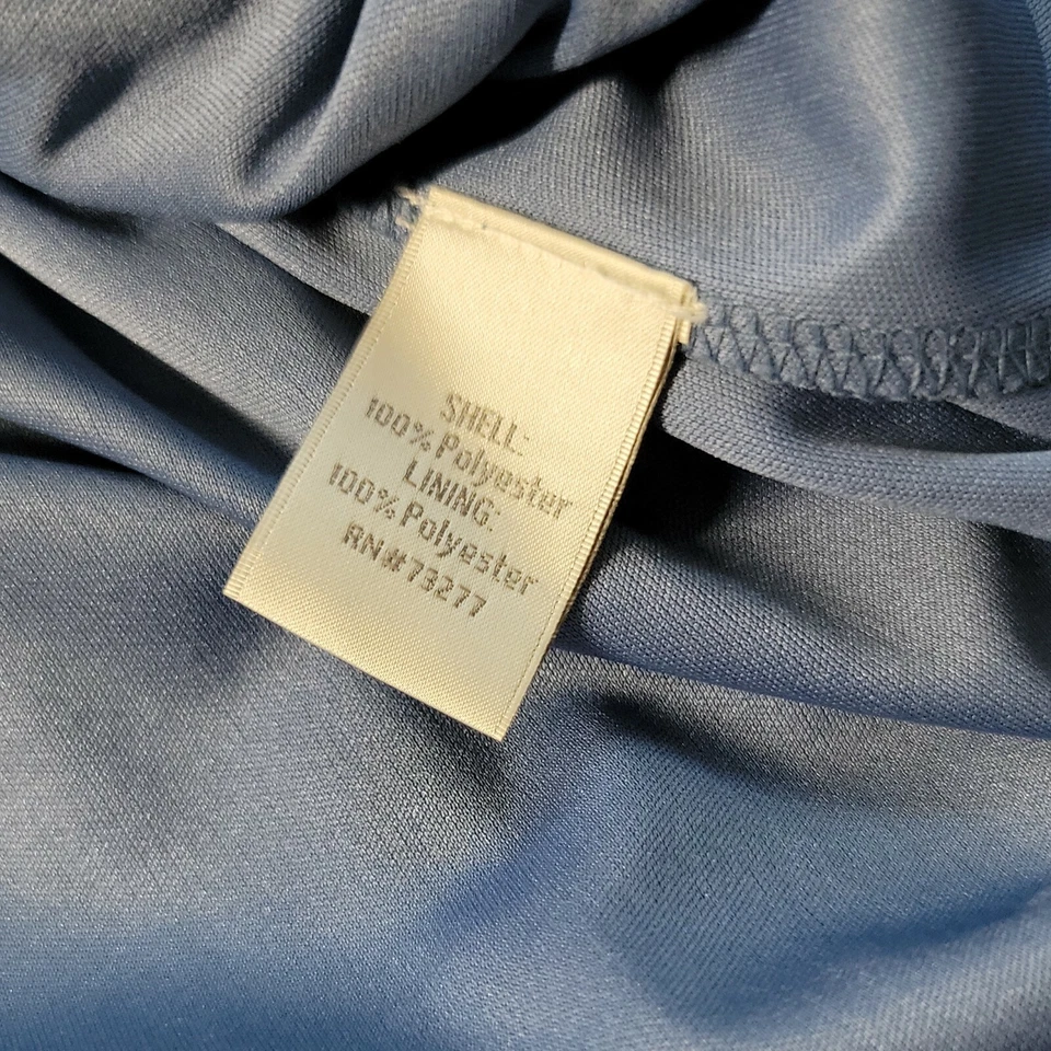 Falda Plisada Lauren Conrad Elegante ~ Talla L ~ Azul ~ Por encima de la rodilla ~ Forrada Foto 4 de 4