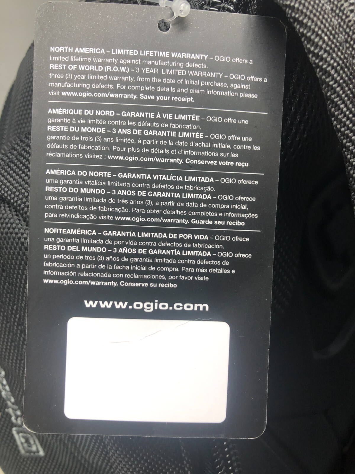 OGIO Gambit Laptop Backpack - Black (111072.35) Customized for Tubelite Denco 3M