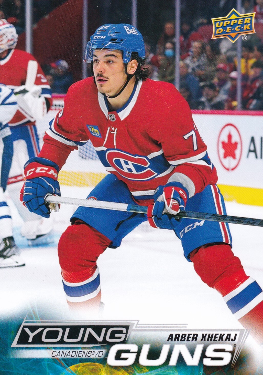 2022-23 Upper Deck OVERSIZED/JUMBO Young Guns #490 ARBER XHEKAJ- MONTREAL