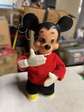 Vintage Mickey Mouse Wind-up Toy Walt Disney Carl Original Germany Not Marx