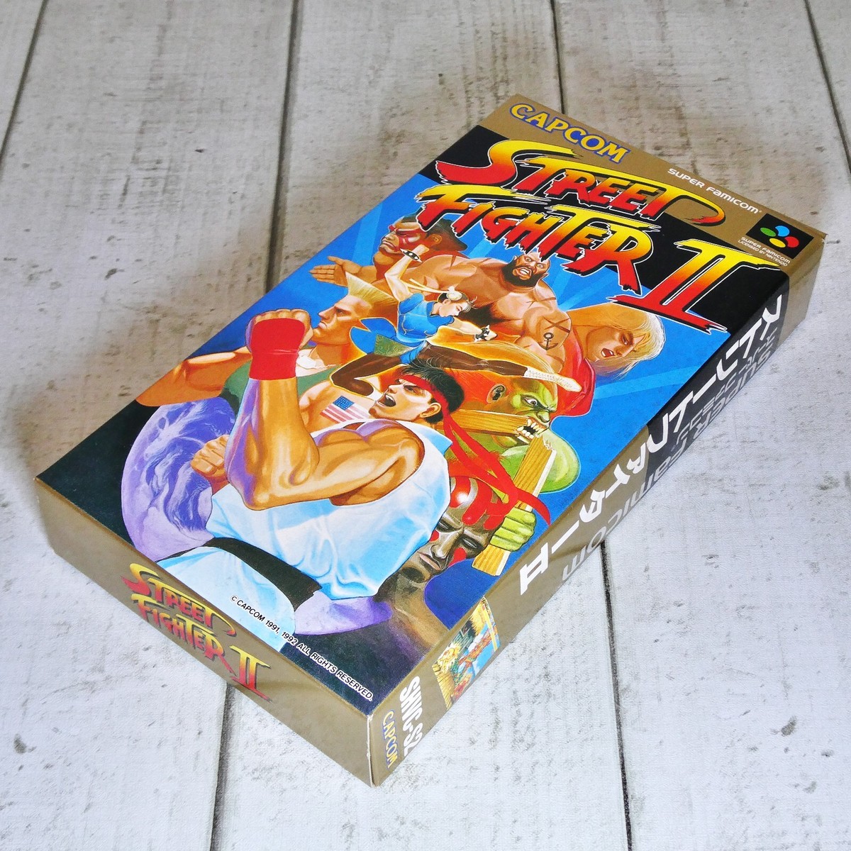 SFC Street Fighter 2 Super Famicom The World Warrior NTSC-J