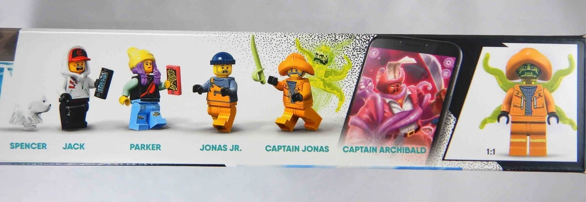 NEW LEGO Hidden Side 70419 Wrecked Shrimp Boat Set Ghost Halloween Alligator App