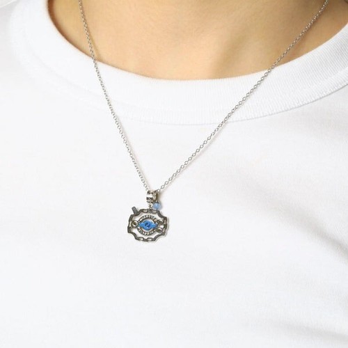 Digimon Adventure Digivice Yamato Ishida Gabumon Necklace Pendant Blue New - Picture 3 of 5