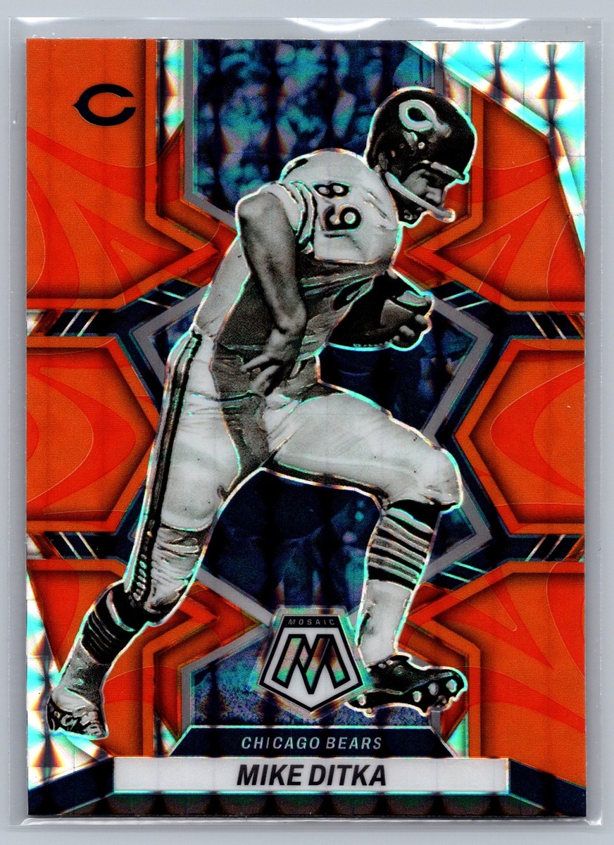 2022 Panini Mosaic #38 Mike Ditka Mosaic Reactive Orange | eBay