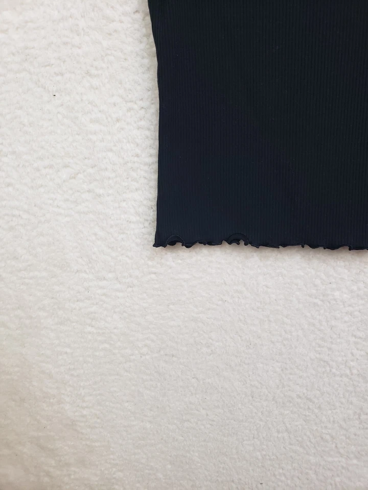 Old Navy Girls Top XXL Black Cotton Blend Short Sleeve Regular Fit Tee Shirt - Image 4 of 4