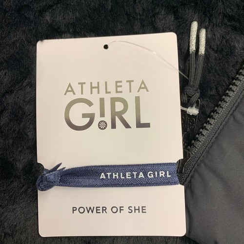 ATHLETA GIRL Reversible Cool Days Jacket Girls' Size US XL/14 Black - Picture 4 of 4