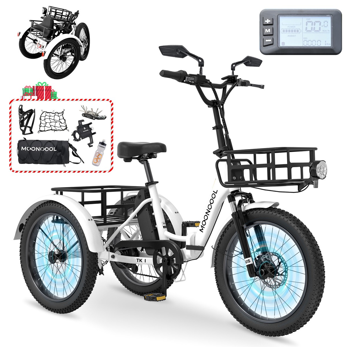 Folding Electric Tricycle for Adults 20