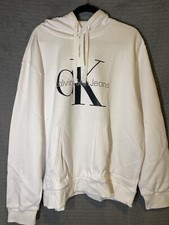 Calvin Klein Men's Monogram Pullover Hoodie New size medium