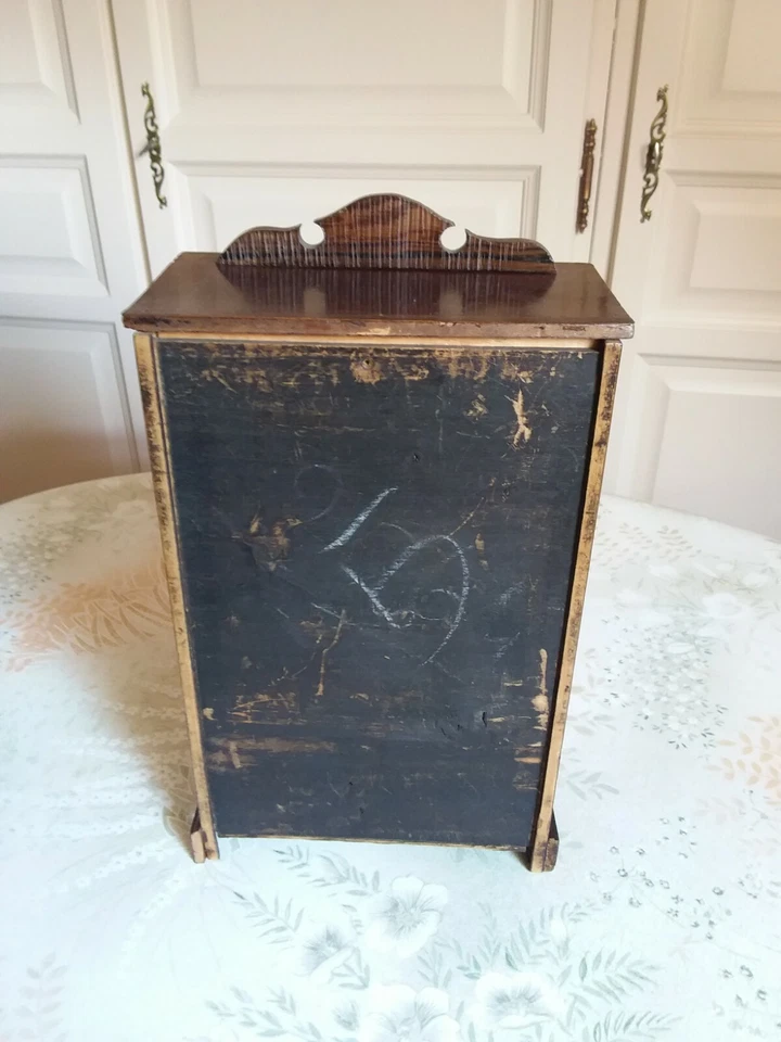 ANCIENNE ARMOIRE À GLACE DE POUPEE - Photo 4/4