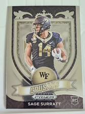 2021 Panini Prizm Crusade SAGE SURRATT #177 RC Rookie Card - DETROIT LIONS