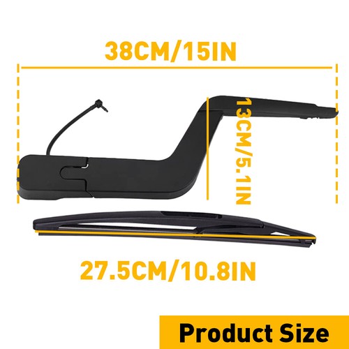 For 2007-12 GMC Acadia 2007-2010 Saturn Outlook New Rear Wiper Arm & Blade 42880 - Picture 7 of 16