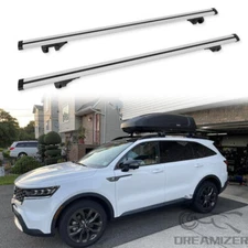 For 2005-2023 Hyundai Tucson 53'' Top Roof Rack Cross Bar Luggage Cargo Carrier