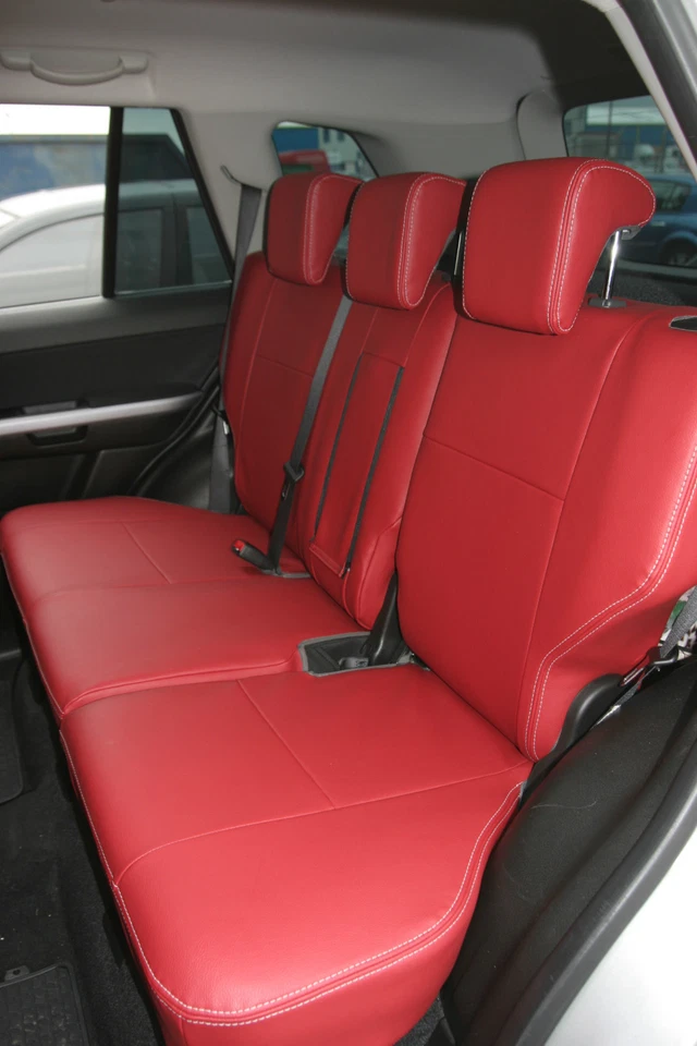 CUBIERTAS DE ASIENTO DE COCHE SUZUKI GRAND VITARA 3ª GENERACIÓN ROJO de cuero sintético hechas a medida Foto 2 de 4