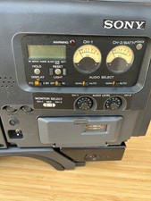 Sony PVV-1 Video Cassette Recorder w/Fujinon Eagle II Zoom Lens working