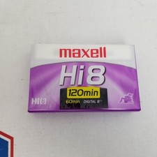 Maxell P6-120 XRM Hi 8 120 min Video Cassette...