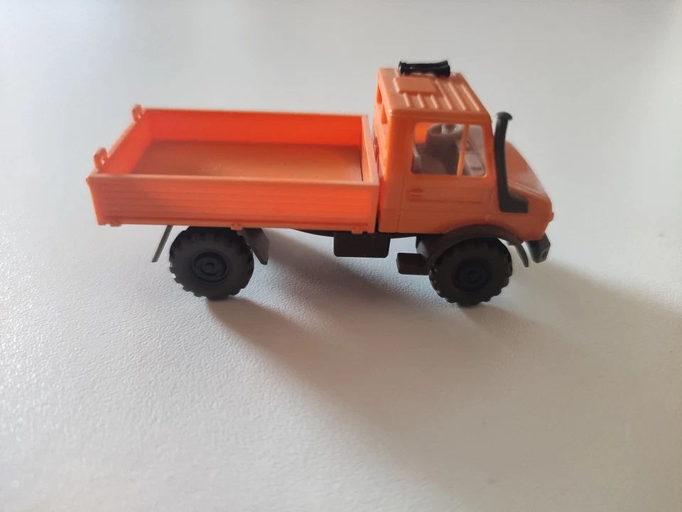 Wiking 1:87 Unimog U1700 selten mit Signalhörnern aus Sammlungsauflösung