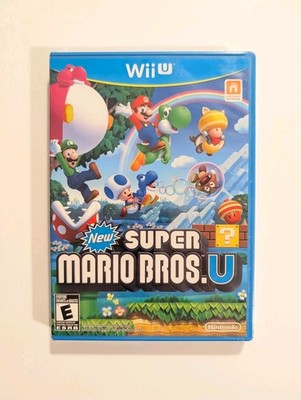 Brand New SEALED! New Super Mario Bros. U (Nintendo Wii U, 2012)