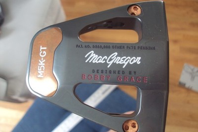 MacGregor M5K-GT Bobby Grace V-foil mallet putter 35'' w/headcover