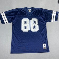 Dallas Cowboys Mens XL Jersey 88 Dez Bryant NFL Authentic Apparel Navy Blue Mesh