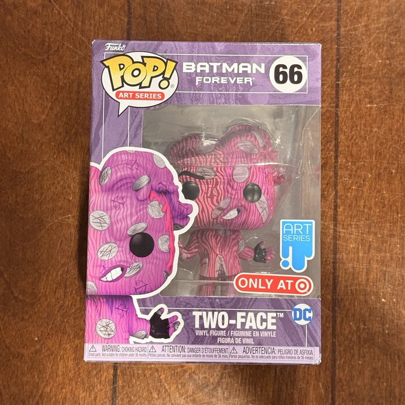 Funko Pop! Art Series Two-Face Batman Forever Vinyl Figure #66 Target Exclusive