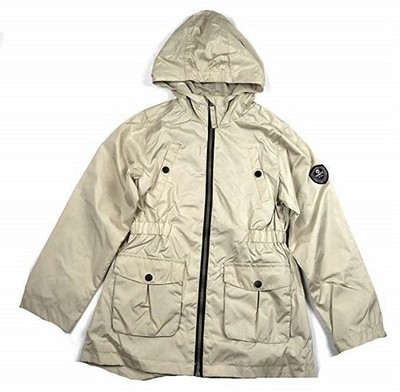 Girl's 7-16 Lightweight Hooded Anorak Jacket