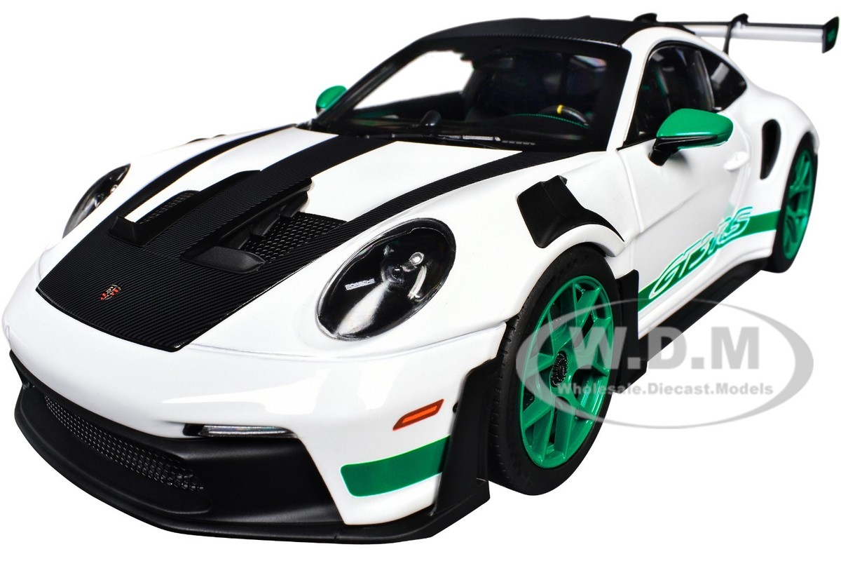2022 PORSCHE 911 GT3 RS WEISSACH PACK WHITE 1/18 DIECAST MODEL BY
