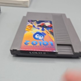 Adventures of Lolo 2 (Nintendo Entertainment System NES) Complete W/ Manual CIB 